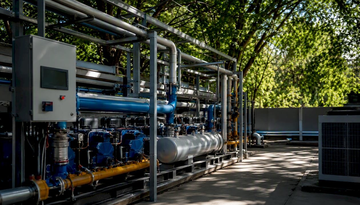 Commercial refrigeration components using natural refrigerants