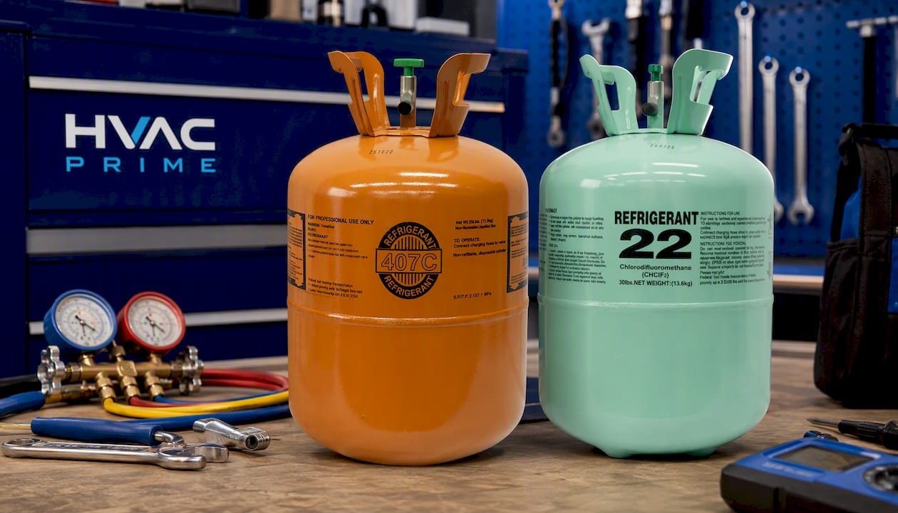 25LBS R407C Refrigerant
