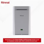 Rinnai RE Series 5.3 GPM 140,000 BTU Outdoor Natural Gas Non-Condensing Tankless Water Heater - RE140EN - Image 5