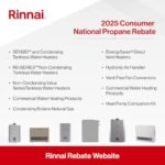 Rinnai RE Series 5.3 GPM 140,000 BTU Outdoor Liquid Propane Non-Condensing Tankless Water Heater - RE140EP - Image 2