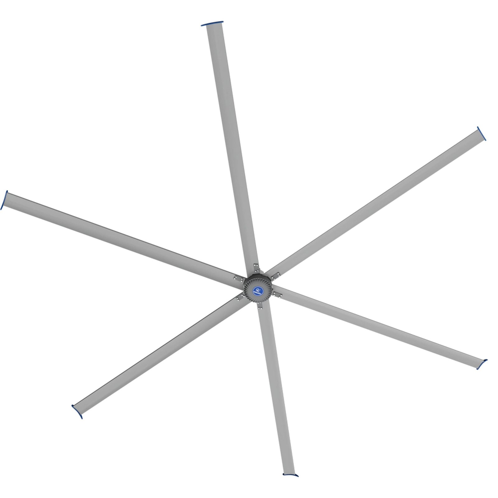 MC-MCFAN24-01.jpg MRCOOL CoolBlade 24 Ft. Industrial HVLS Fan (MCFAN24XBGR) - Image 1
