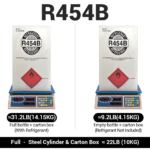 22LB R454B R-454B Freon Refrigerant Gas