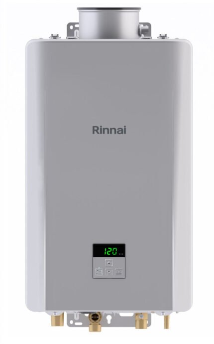 Rinnai RE Series 9.8 GPM 199,000 BTU Indoor Liquid Propane Non-Condensing Tankless Water Heater - RE199IP