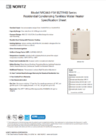 Noritz EZTR40-NG Natural Gas Residential 40 Gallon Tankless Water Heater - Image 2
