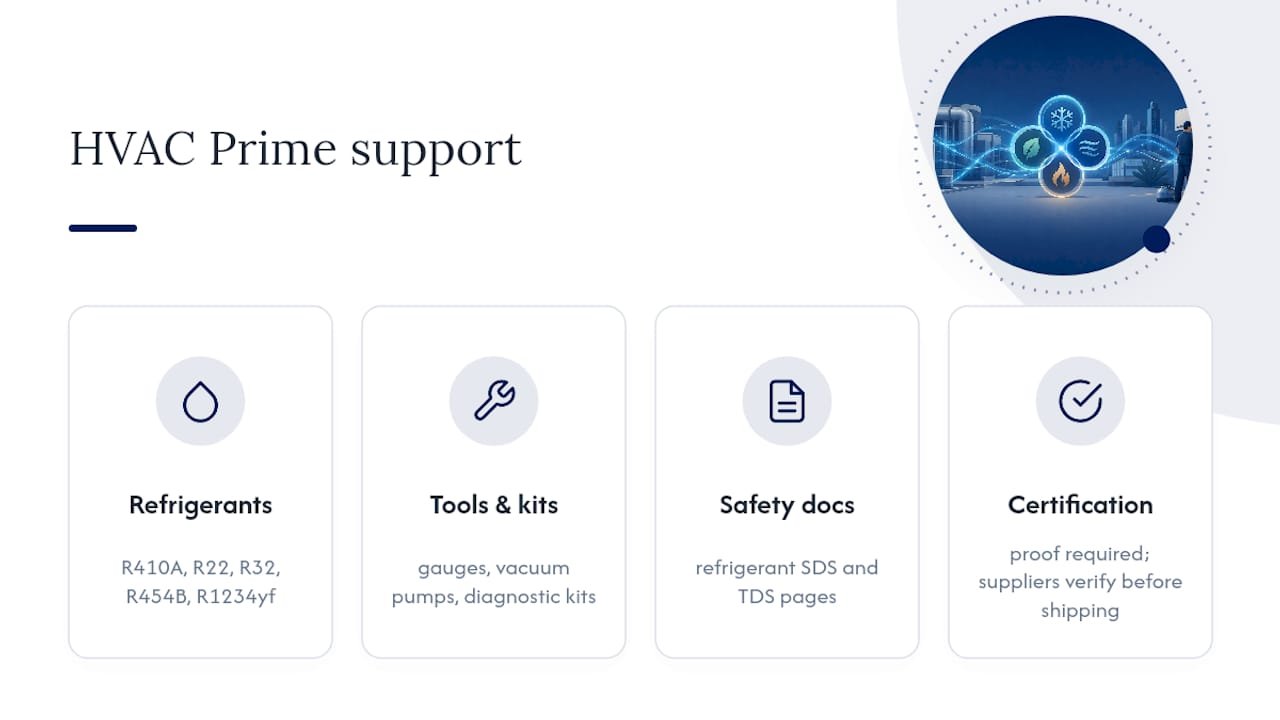 How does HVAC Prime support newly certified technicians? — overview diagram