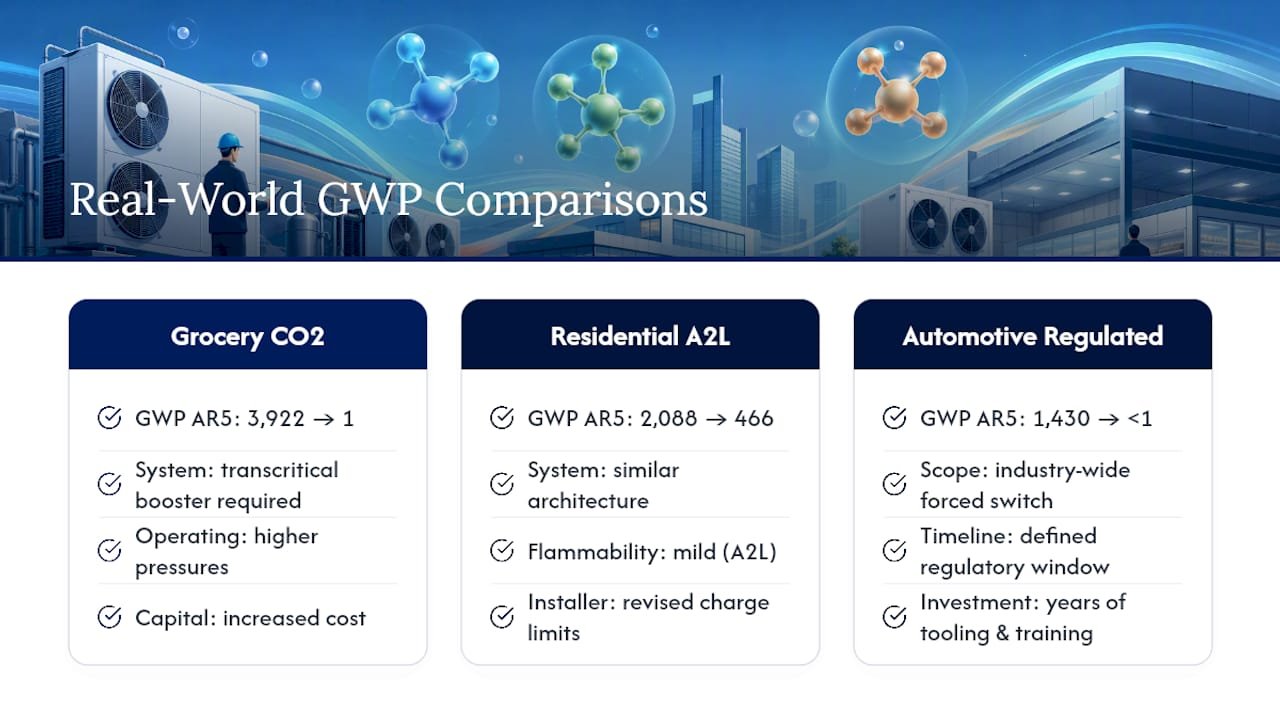 Real-World Outcomes: What GWP Comparisons Look Like in Practice — overview diagram
